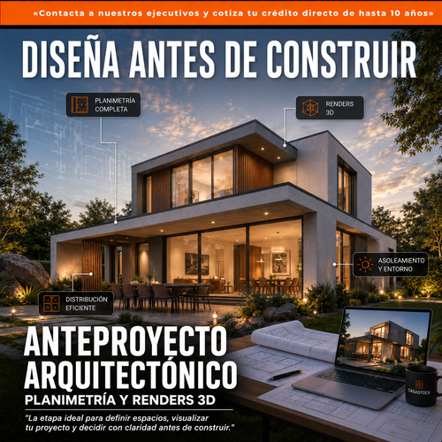 Anteproyecto Arquitectonico CasaStock