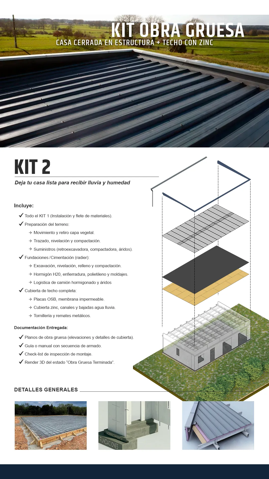 Kit de Obra Gruesa SIP